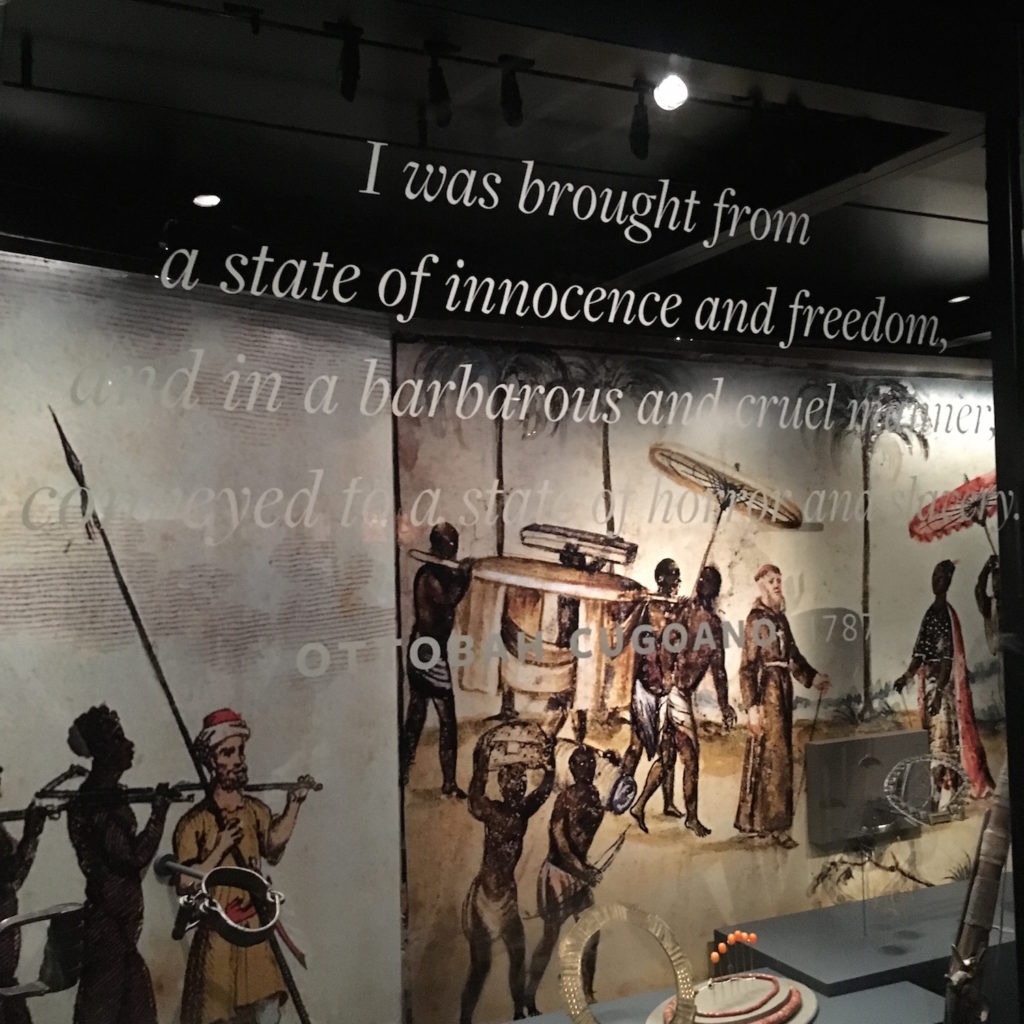 Museum of African American History and Culture - Slavery and Freedom exhibit