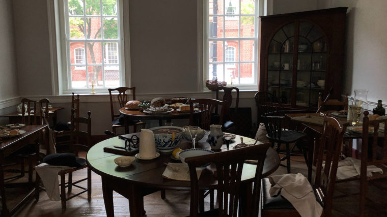 Gadsby's Tavern - Public dining room